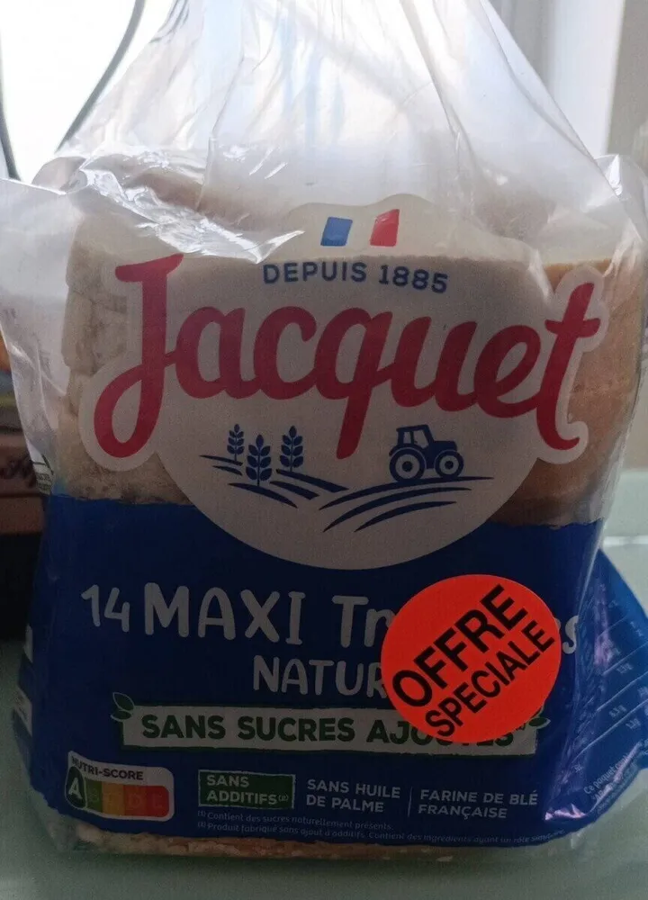 14maxi tranches nature sans sucre ajouté