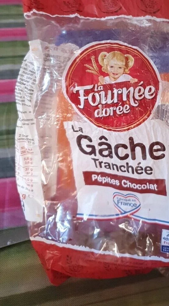 Gâche tranchée chocolat