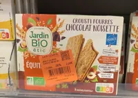 Crousti fourres chocolat noisette