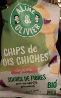 Chips de pois chiches