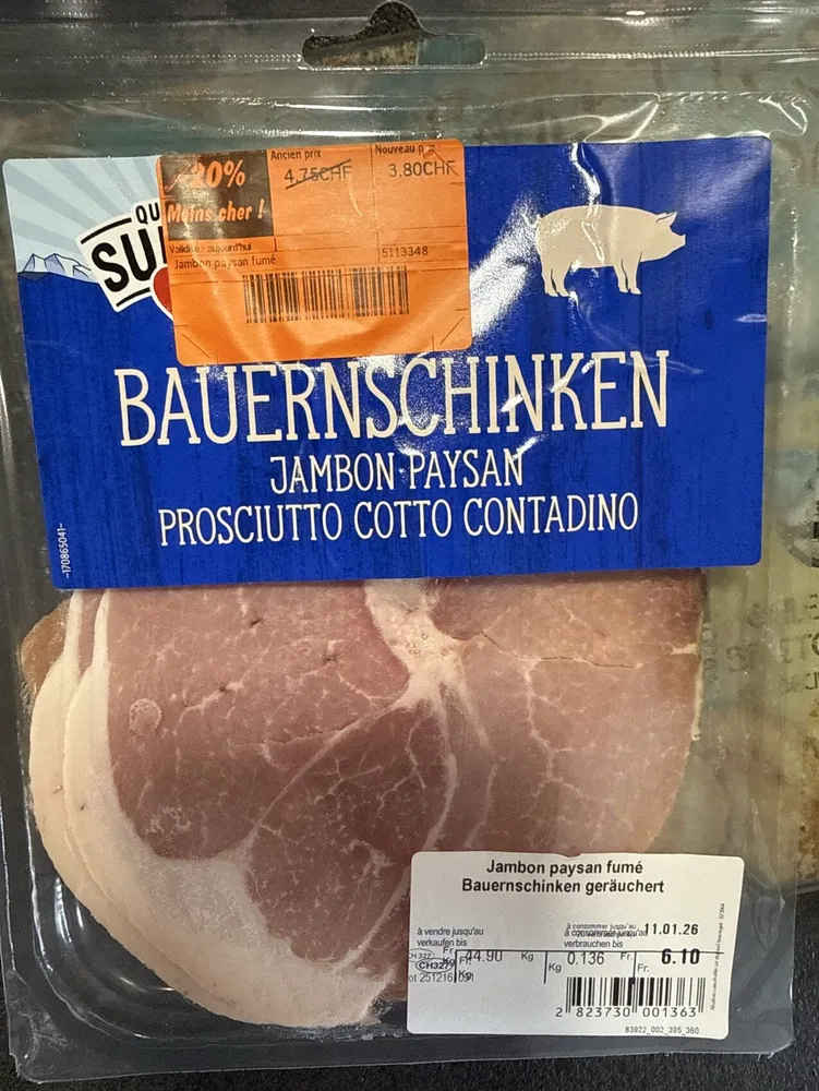 Jambon Paysan Fumé