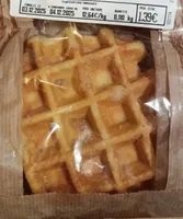 Gaufre de Liège à la vanille décongelée