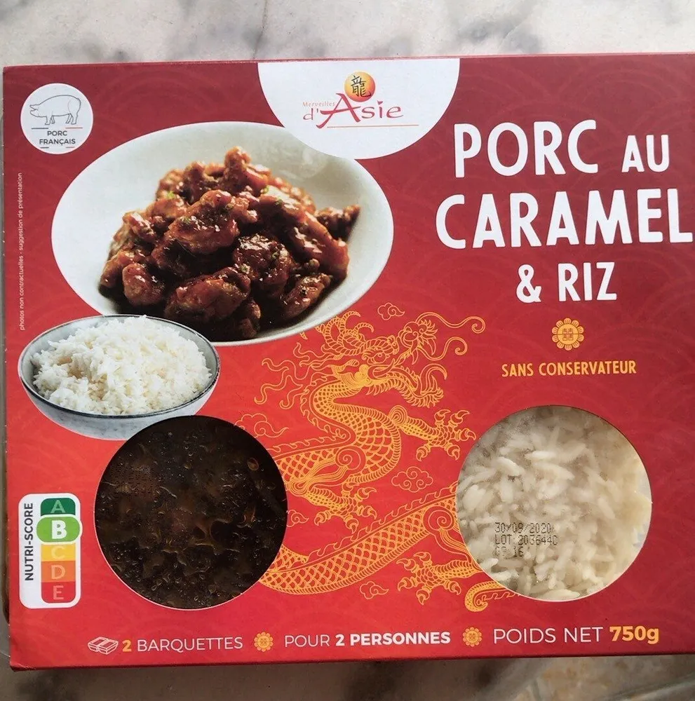 Porc au Caramel & Riz
