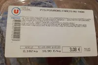 Pts poivrons farcis au thon