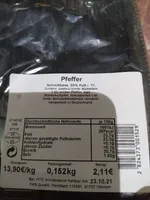 Schnittkäse mit Pfeffer