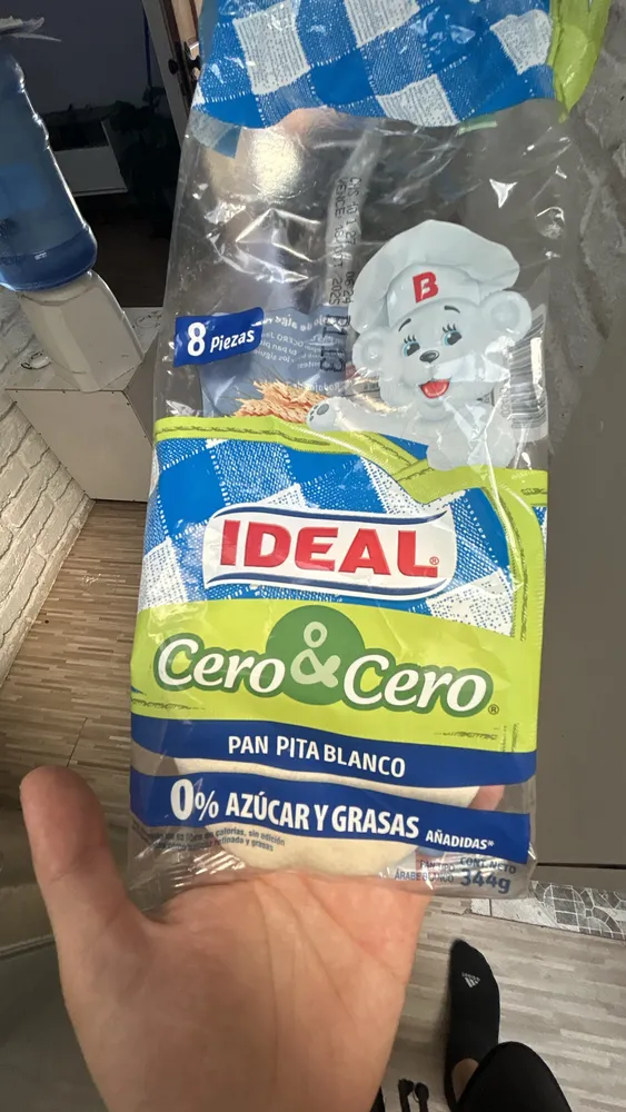 Cero & Cero PAN PITA BLANCO