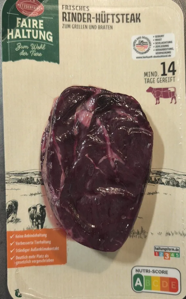 Rinder-Hüftsteak