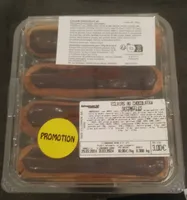 Éclair au chocolat x4 décongelé