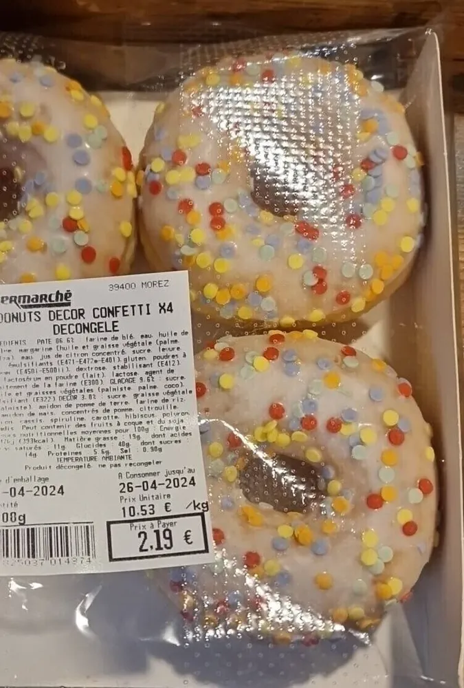Donuts Décor Confetti