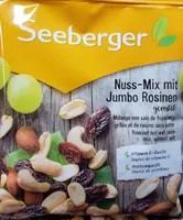 Nuss-Mix mit Jumbo Rosinen