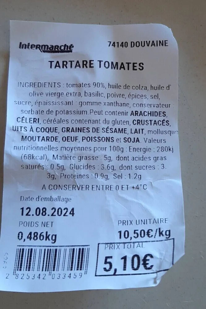 Tartare tomates
