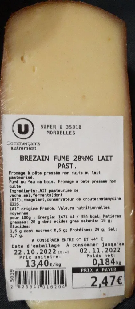 Brezain fumé
