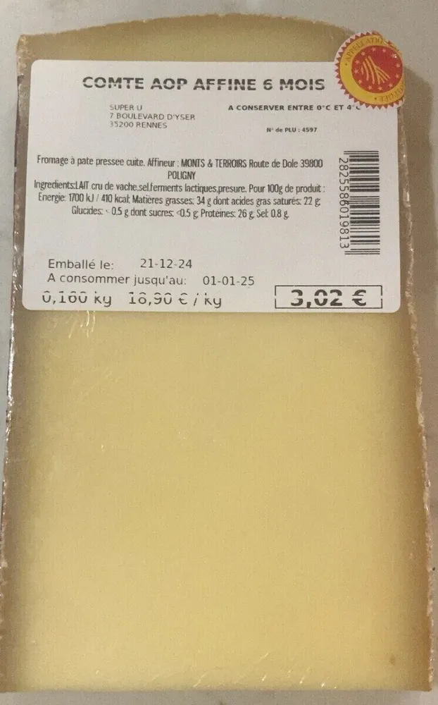 COMTE AOP AFFINE 6 MOIS