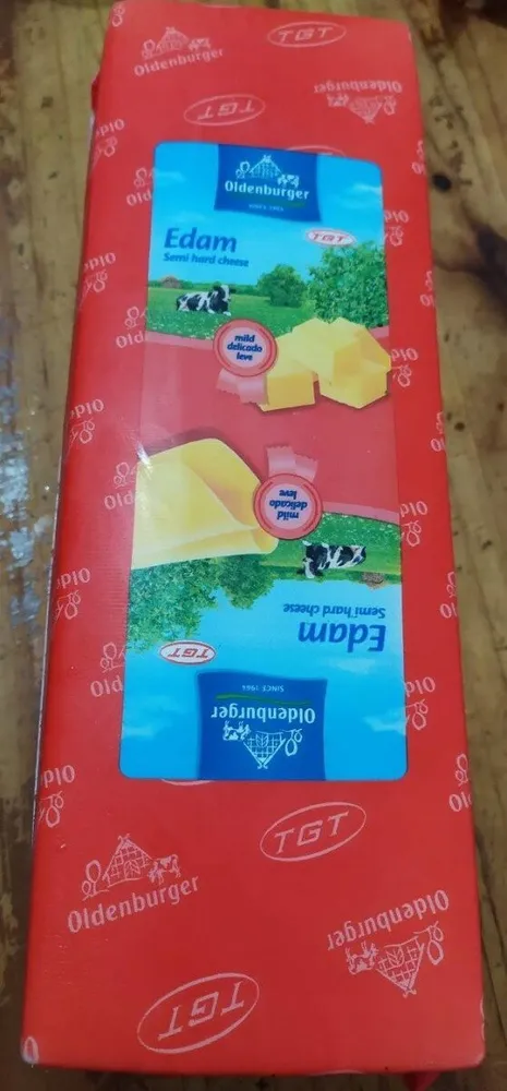Queso semigraso Edam