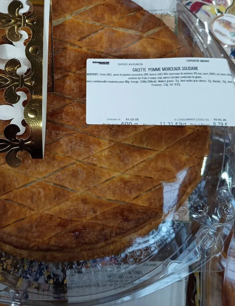Galette pomme