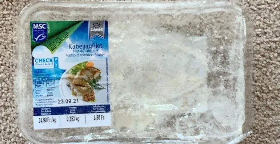 Filet de cabillaud