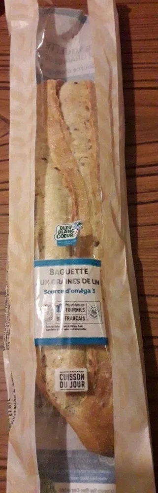 Baguette aux graines de lin