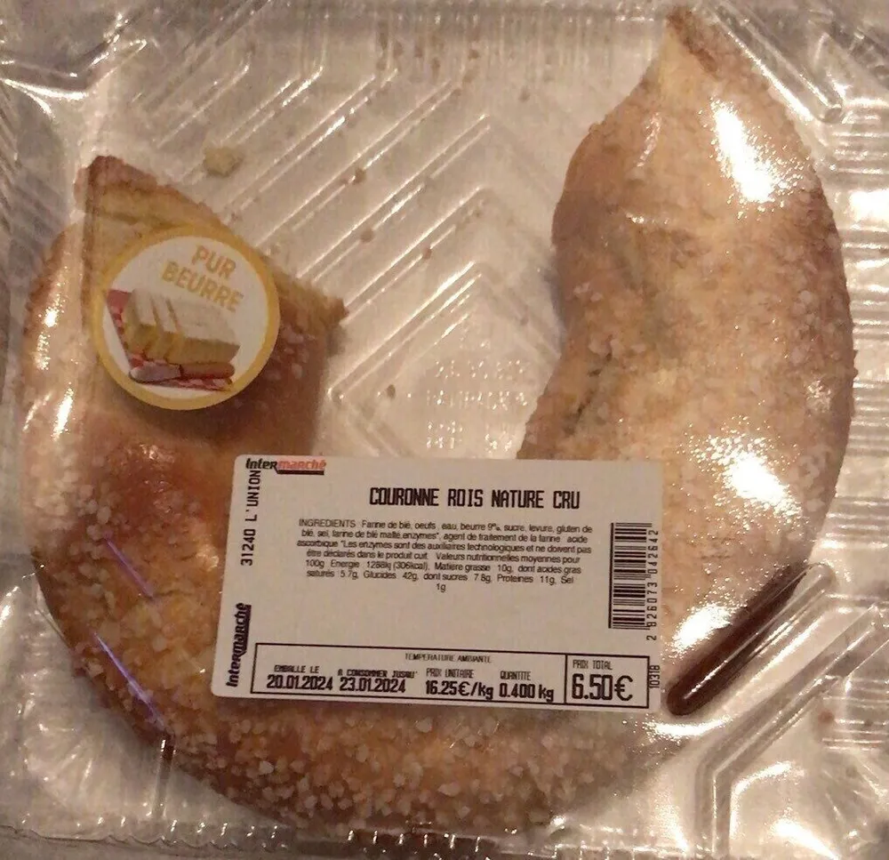 Couronne rois nature cru
