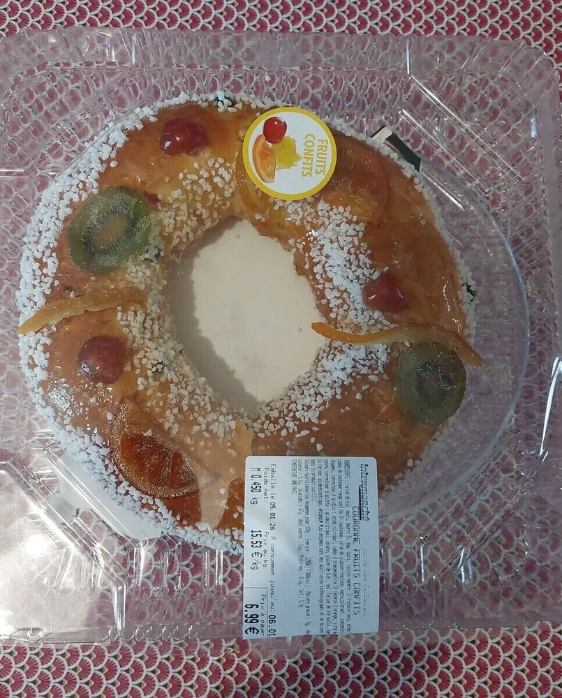 Couronne fruits confits