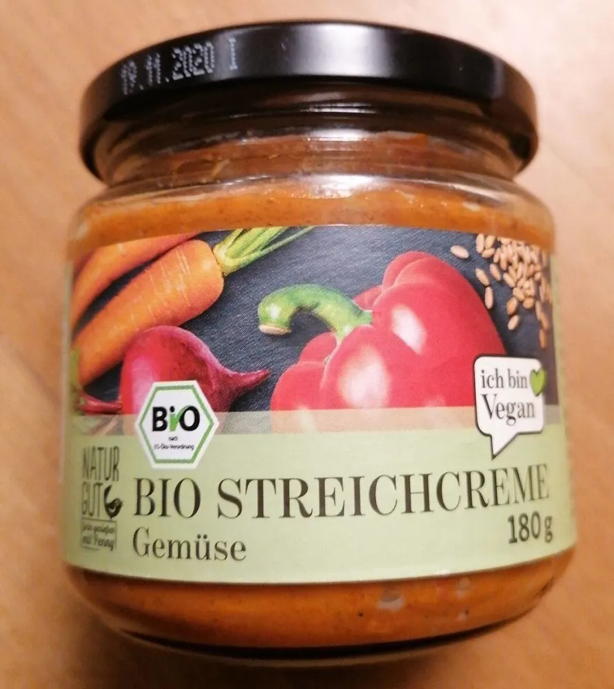 Streichcreme Gemüse