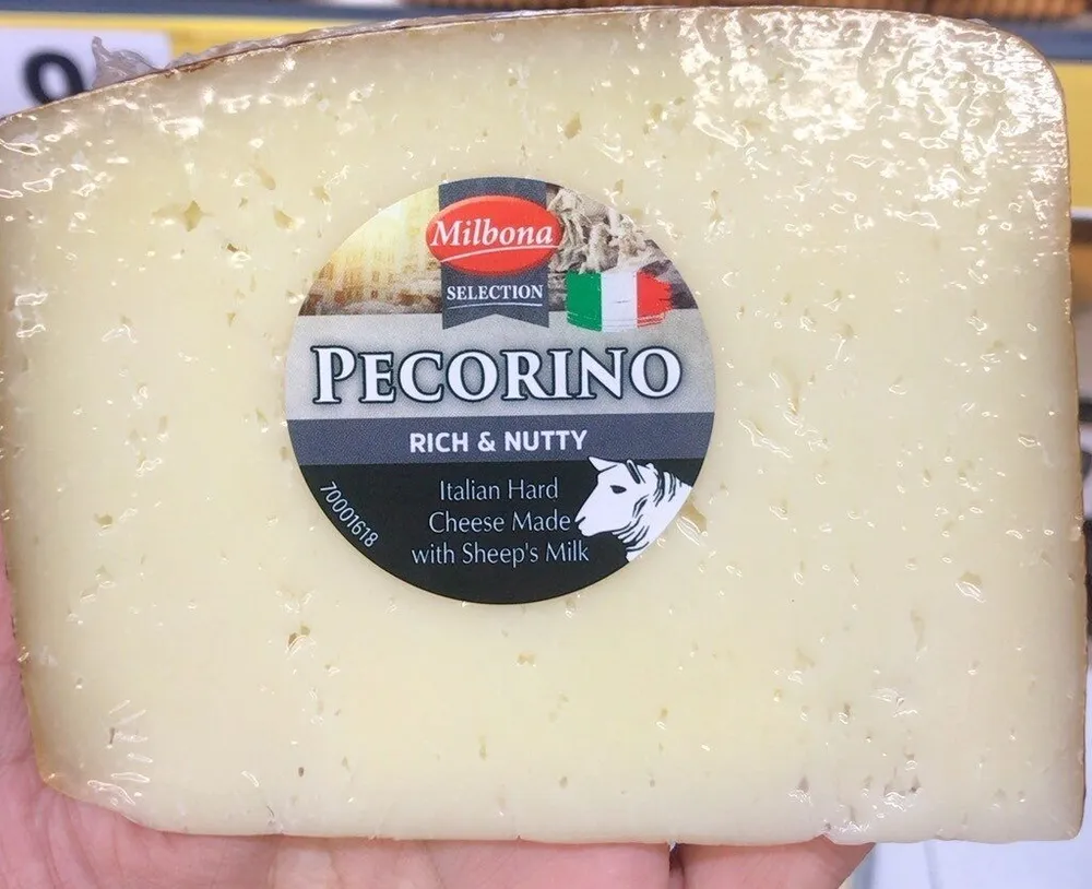 Italian hard cheese made with sheep’s milk