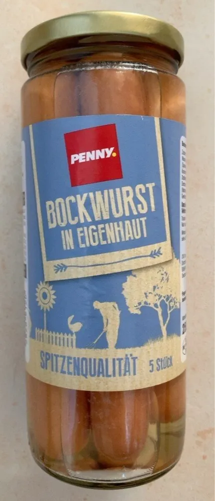 Bockwurst in Eigenhaut