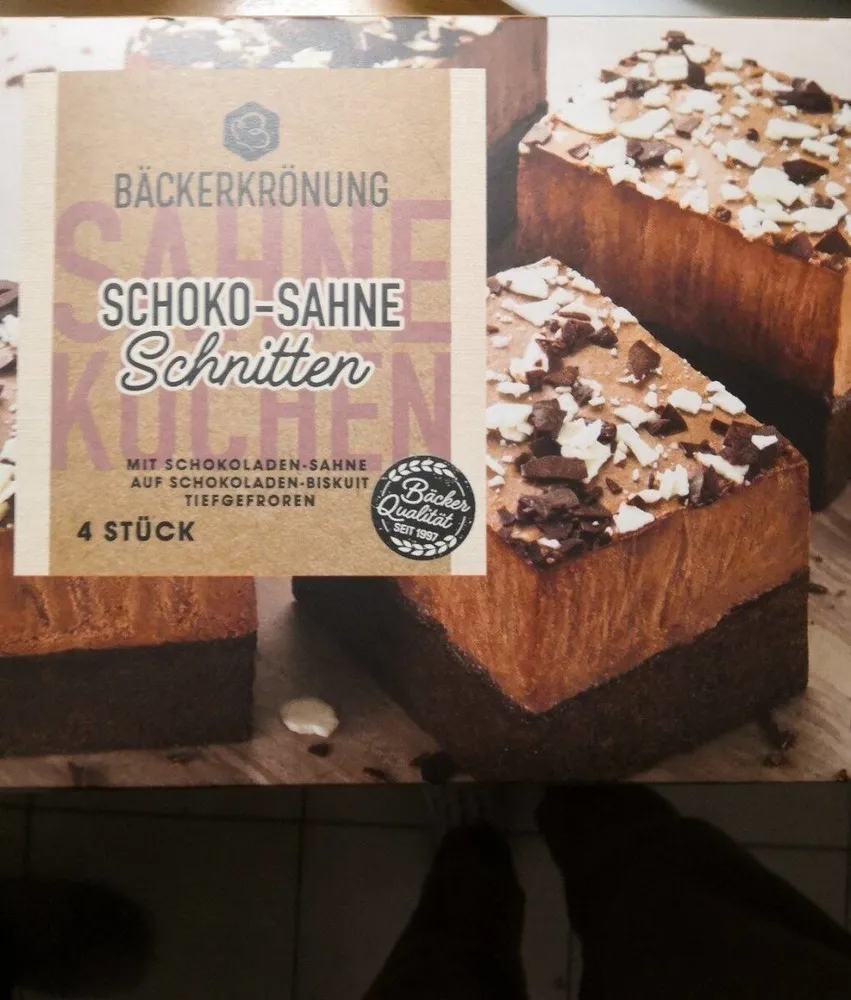 Schoko-Sahne-Schnitten