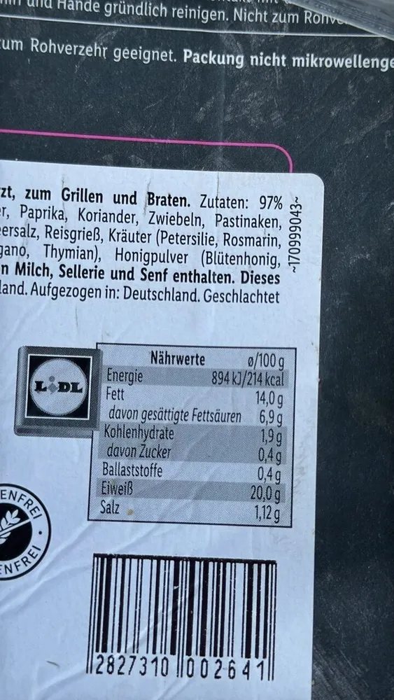 Fleischprodukt