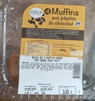 Muffins aux pépites de chocolat