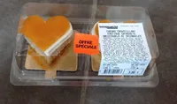 Coeur croustillant exotique entremets individuels