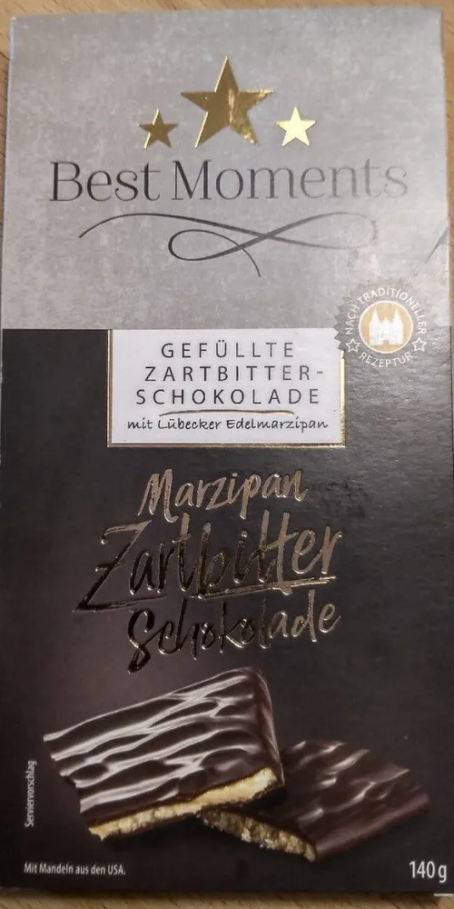 Best Moments - Marzipan Zartbitter Schokolade