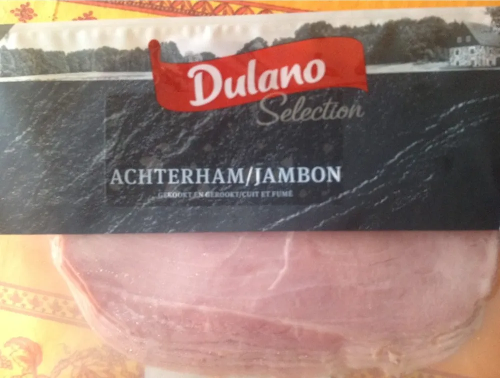 Jambon cuit et fumé