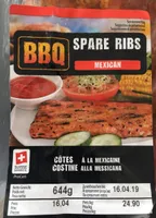 BBQ Spare ribs mexican