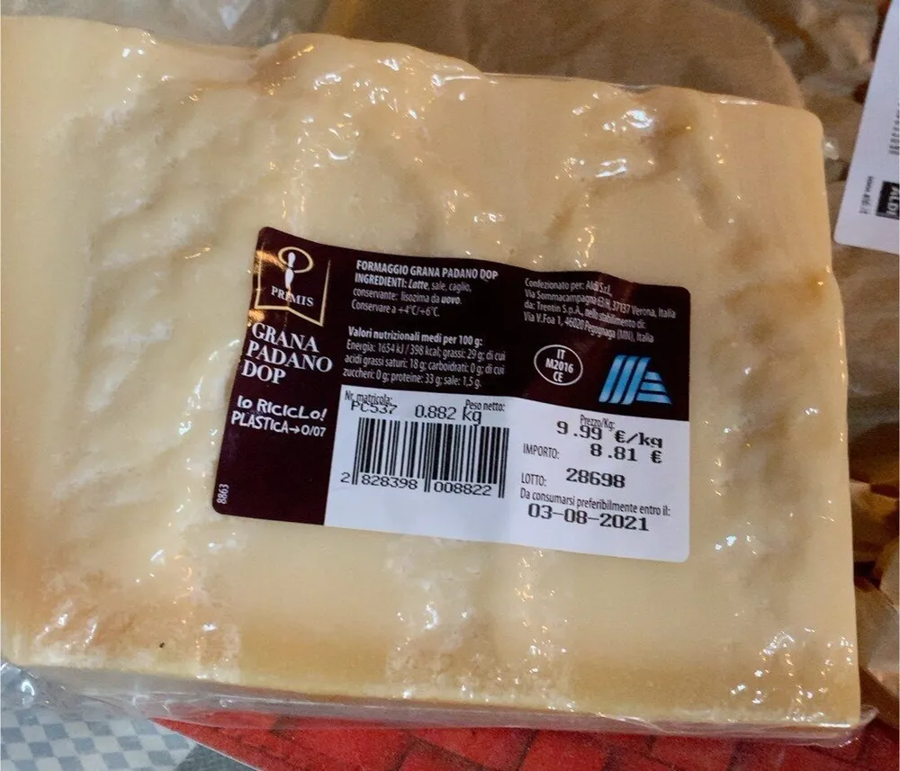 Formaggio grana padano