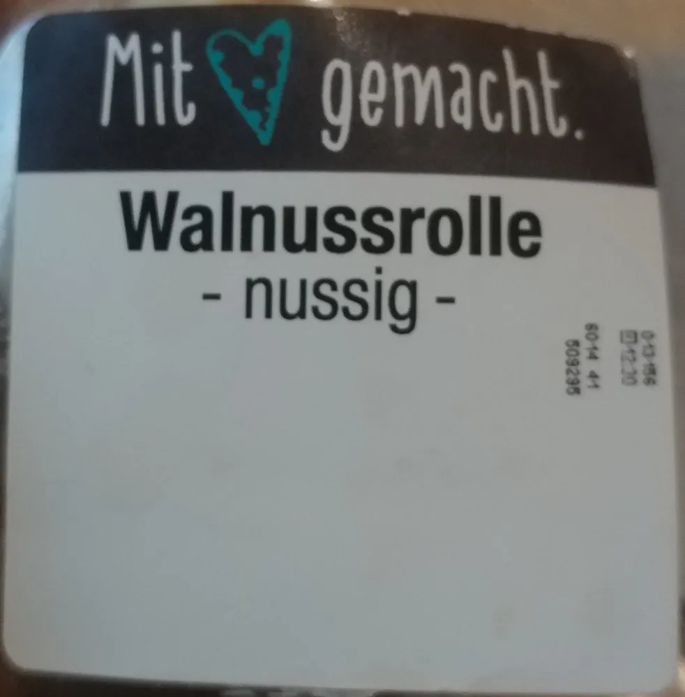 Wlnussrolle nussig