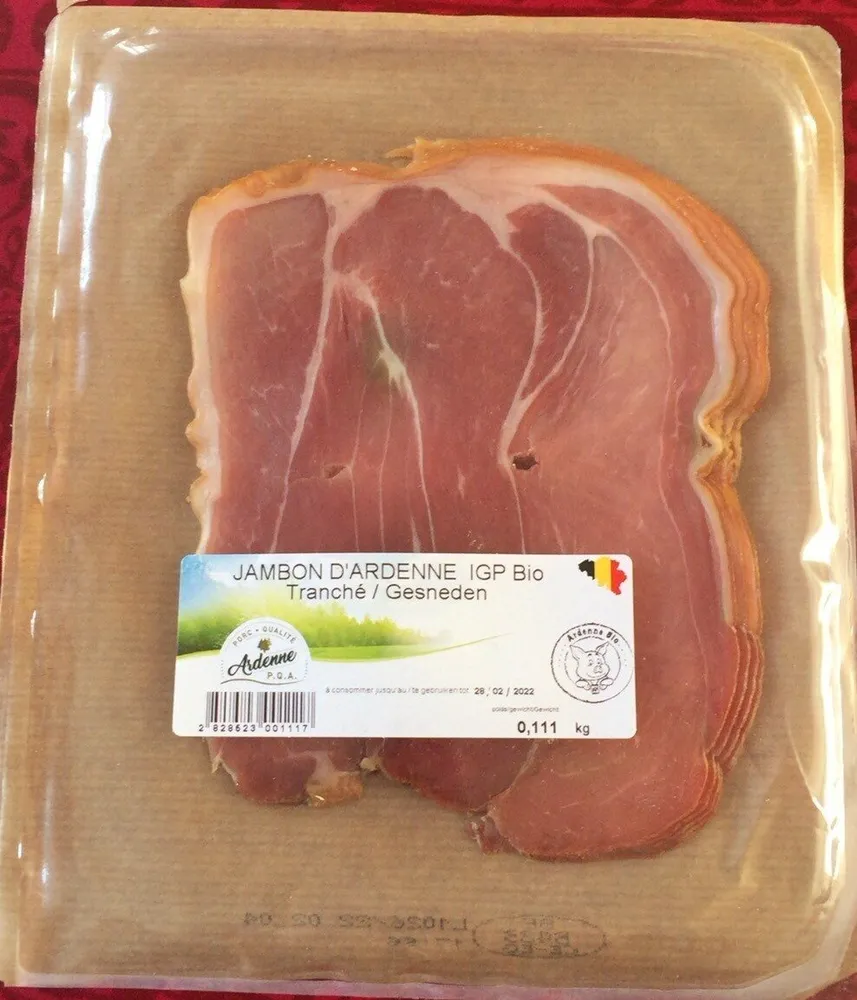 Jambon d’Ardenne IGP Bio