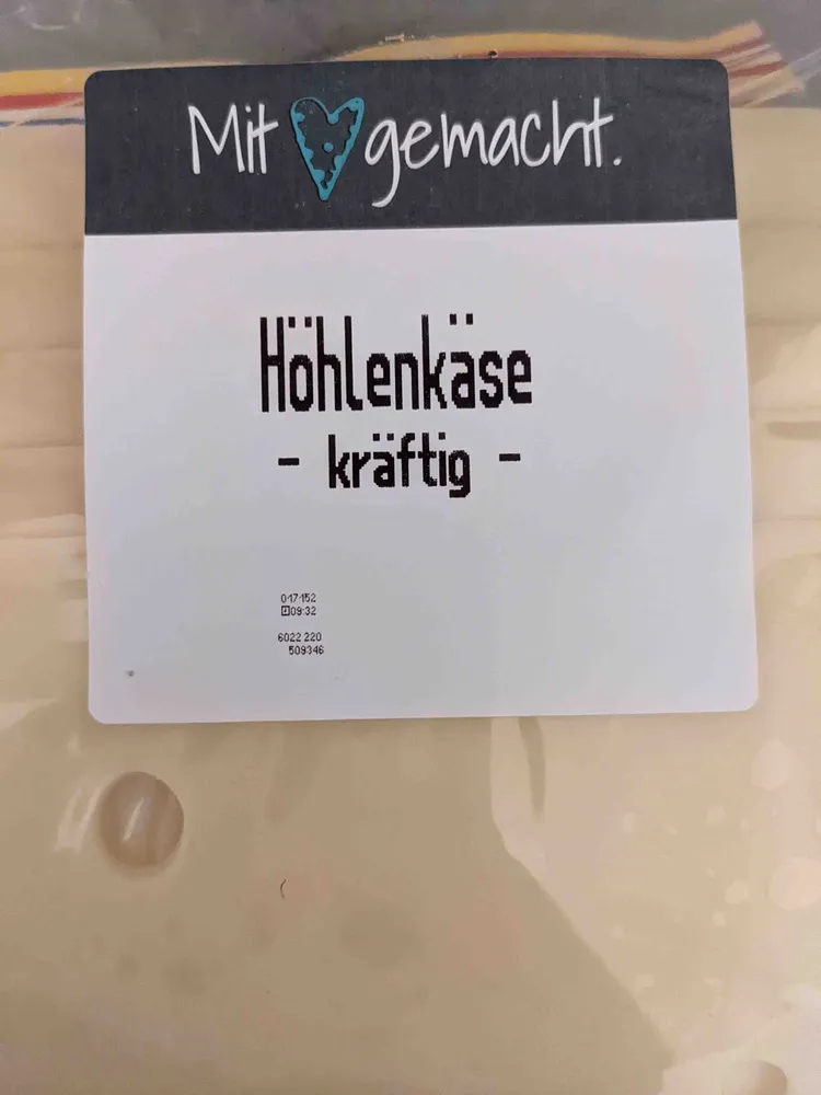 Höhlenkäse - kräftig