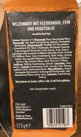 Weizenbrot mit Fleischkäse, Fein und Krautsalat