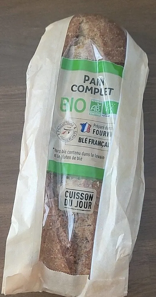Pain complet bio