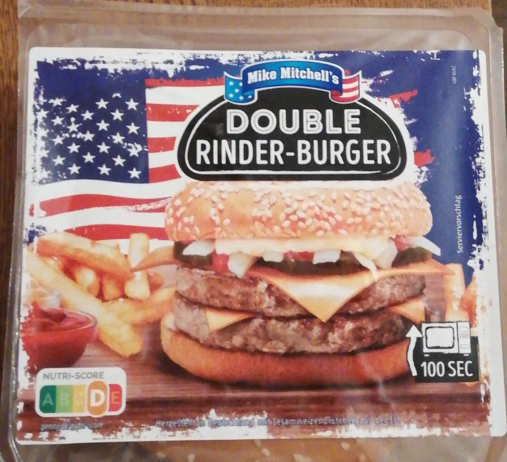 Double Rinder-Burger