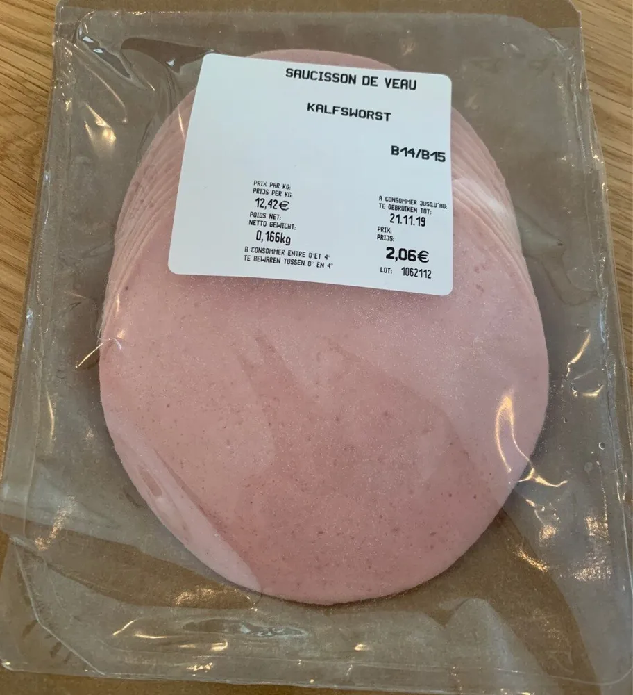 Saucisson de veau