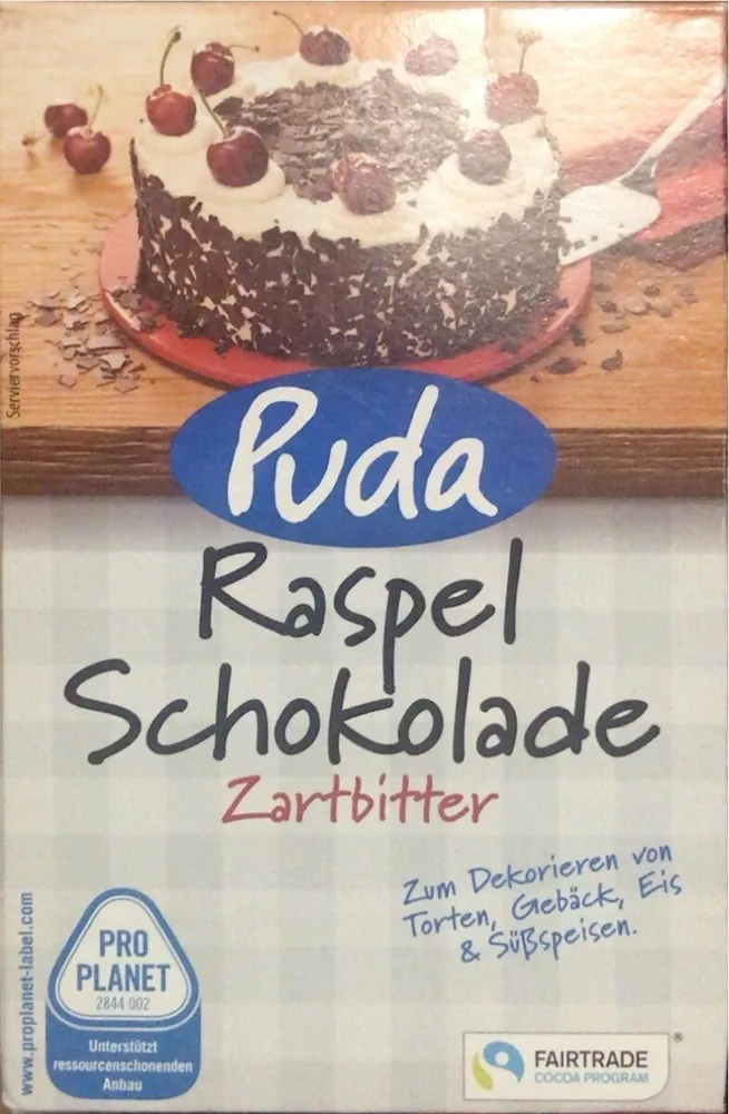 Raspelschokolade