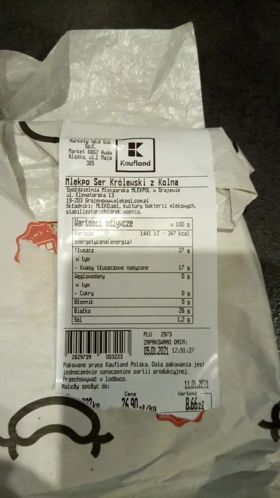 Ser królewski z Kolna