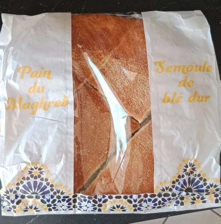 Pain du Maghreb semoule de blé dur