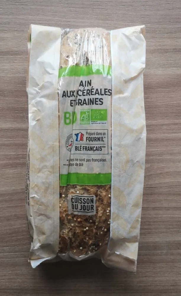 Pain céréales bio
