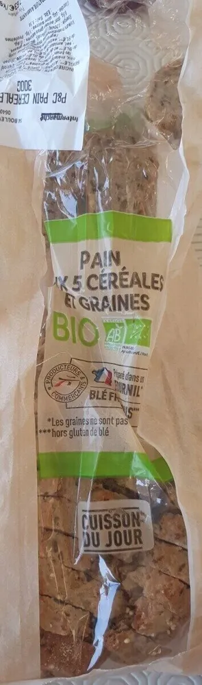Pain céréales bio
