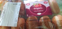 Beignets à la framboise