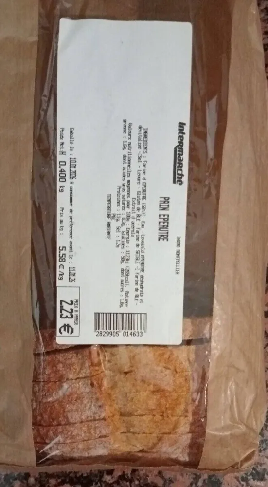 Pain epeautre