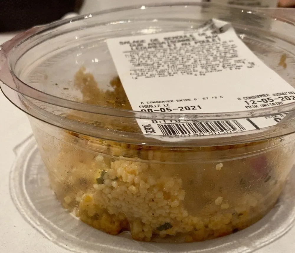 Taboulé aux legumes et poulet