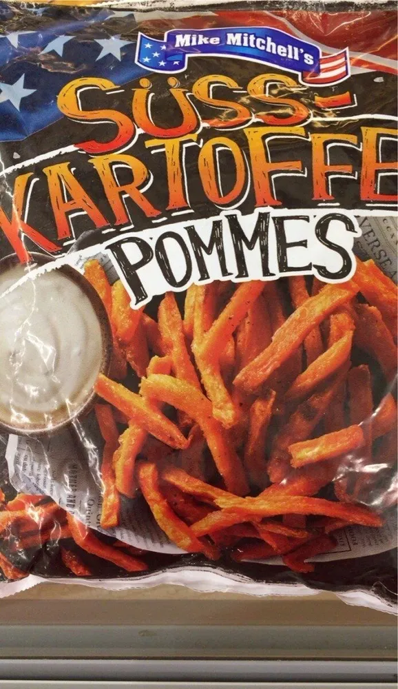 Süsskartoffel Pommes